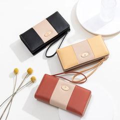 Priti Women's Long Wallet Pu Matching Handbag