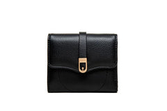 Priti Women's Short Wallet Solid Pu Soft Surface Large Capacity Zero Wallet