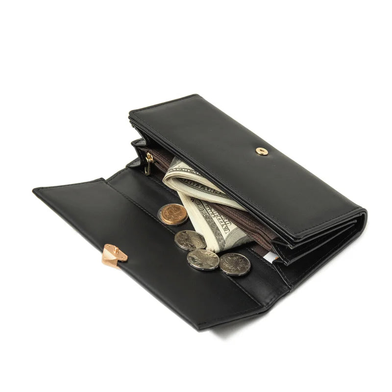 Pritty Style Women's Long Small Fresh Pu Wallet