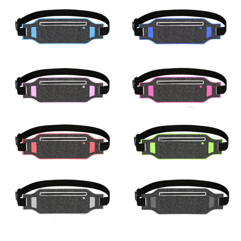 Running Waist Pouch Sport Belt Mobile Phone Bag for Men Women