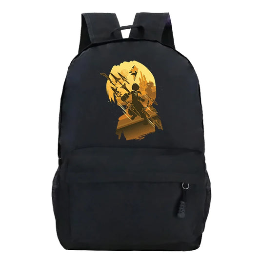 Zidane High Backpack Anime Children Schoolbag Manga Graphic School Bags