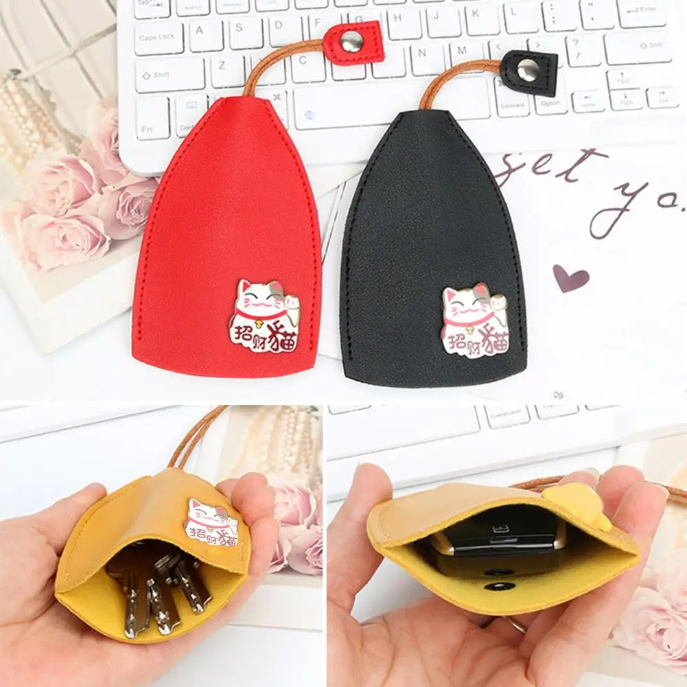 Cartoon Key Bag Keychain Pouch Home Supplies