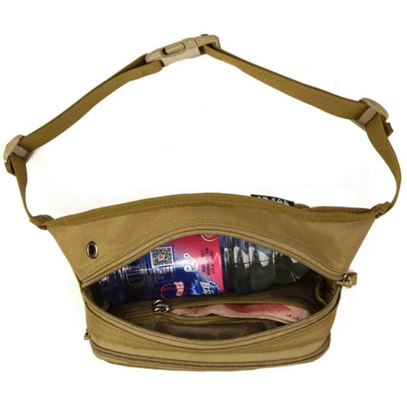 Protector Plus Men Waist Bags Waterproof Nylon Pack