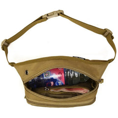 Protector Plus Men Waist Bags Waterproof Nylon Pack