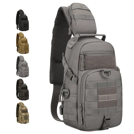 Tactical Sling Chest Pack Molle Military Nylon Shoulder Bag Men Crossbody Bag