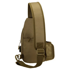 Protector Plus USB Chest Pack Mini Casual Kettle Chest Bag Men Shoulder Bag