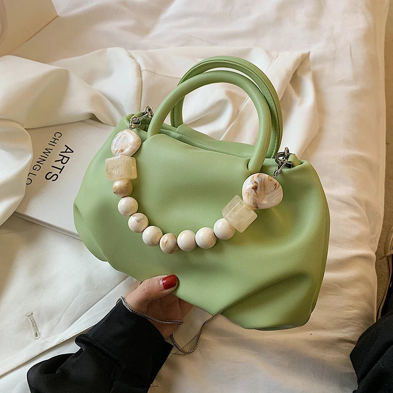 Crossbody Tote Bag Short Handle Women's Summer Handbag