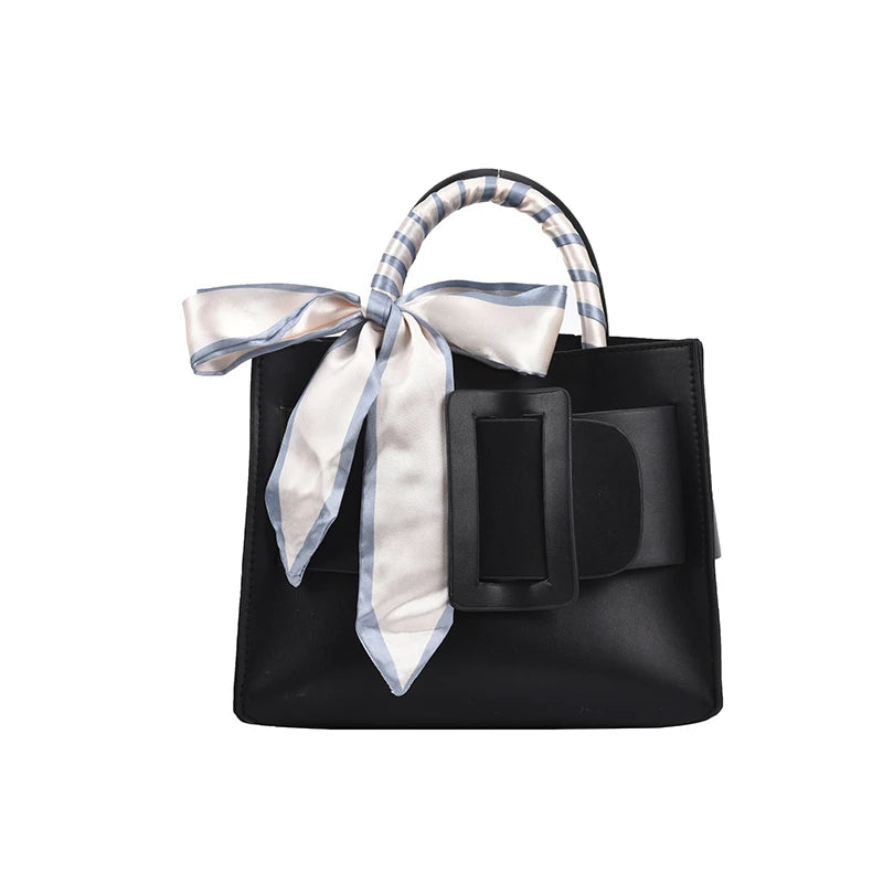 Vintage Solid Shoulder Bag for Women, PU Leather Handbag Totes