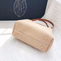 Women's Pu Leather Handbag Fashionable Tote Shoulder Bag
