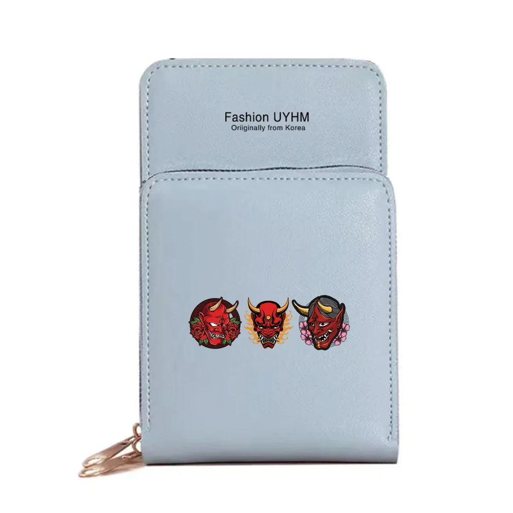Monster Print Shoulder Bag Women Purse