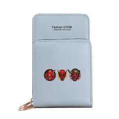 Monster Print Shoulder Bag Women Purse