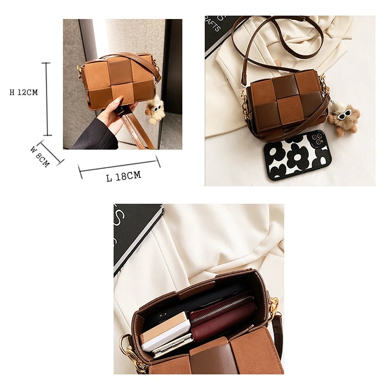 Small Vintage Shoulder Bag Women Hand Bag Messenger