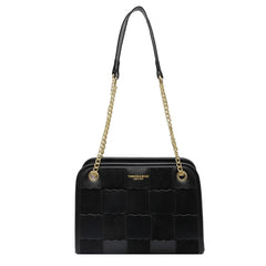 Vintage PU Leather Shoulder Bag for Women, Small Handbag Messenger Purse