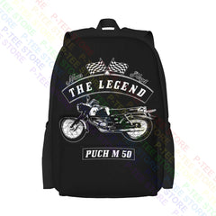 Puch M 50 Vintage Art Print Large Capacity Backpack