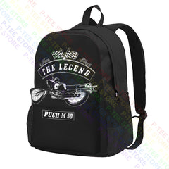 Puch M 50 Vintage Art Print Large Capacity Backpack