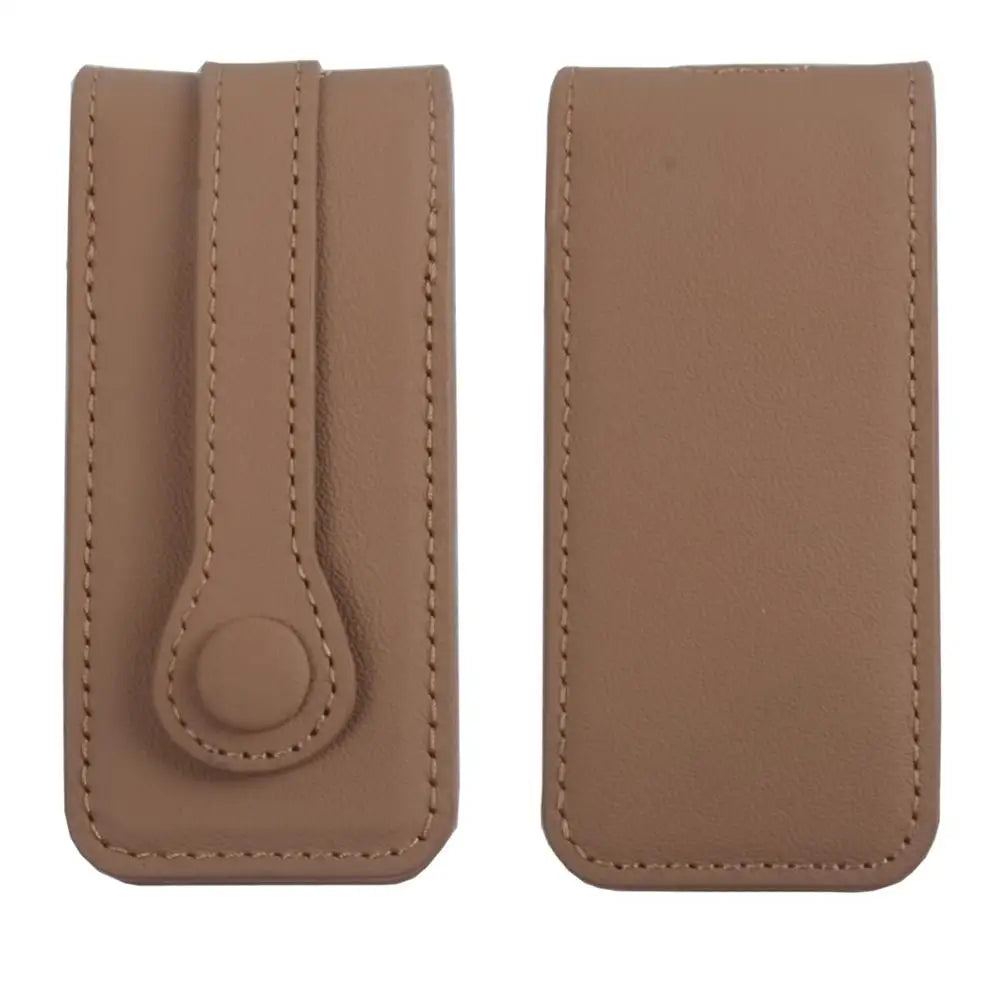 Leather Key Case Holder Car Keychain Storage Bag