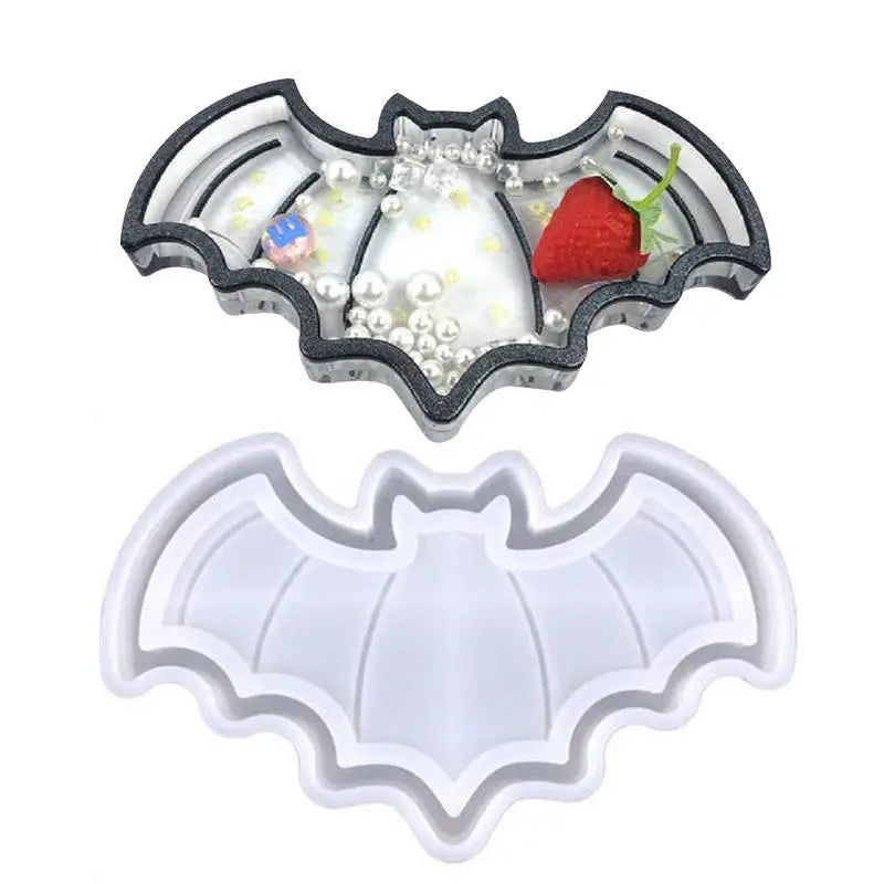 Halloween Pumpkin Bat Ghost Sea Turtle Tray Silicone Molds DIY Epoxy Mold