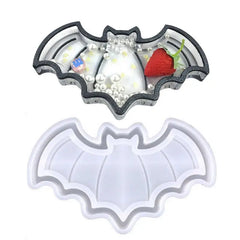 Halloween Pumpkin Bat Ghost Sea Turtle Tray Silicone Molds DIY Epoxy Mold