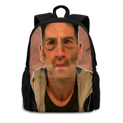 Punisher Large Capacity Backpack Laptop Travel Bag