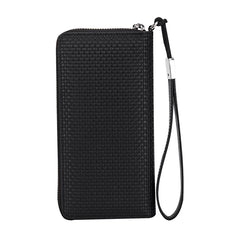 Punk Skull Head Leather Wallet Vintage Cowhide Long Clutch Bag