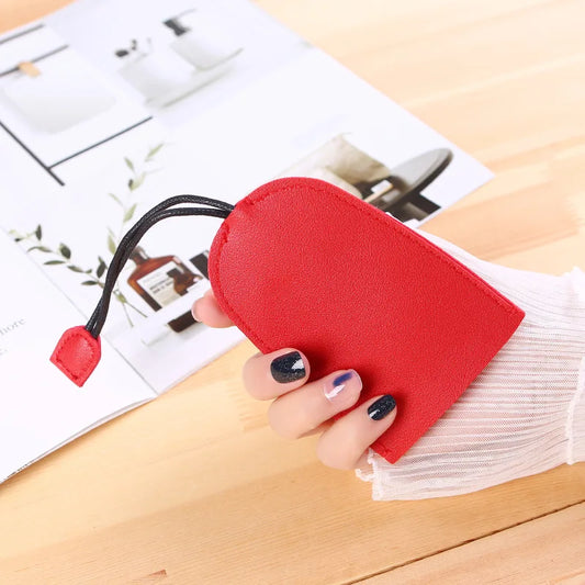 4/Colors Pull Type Key Bag PU Leather Key Wallets Holder Case