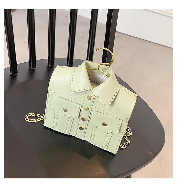 High-quality Leather Women Bag Retro Rivets Satchel