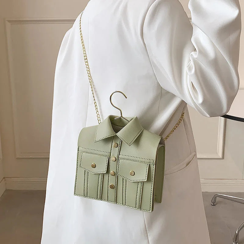 High-quality Leather Women Bag Retro Rivets Satchel