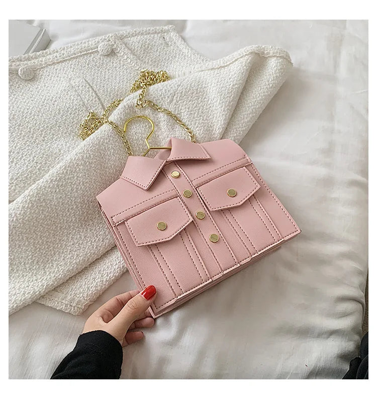 High-quality Leather Women Bag Retro Rivets Satchel