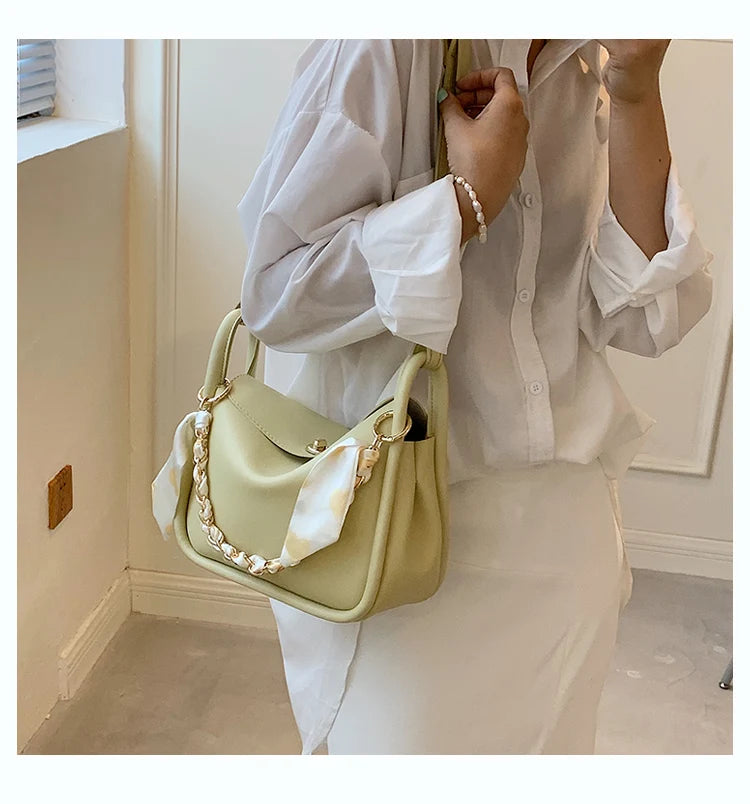 Summer PU Leather Shoulder Messenger Bag