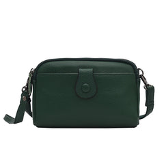 Soft Leather Messenger Bag Crossbody Bag Women Handbag
