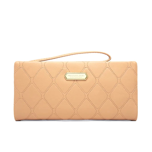 Women's Lingge Long Handbag with Large Capacity
