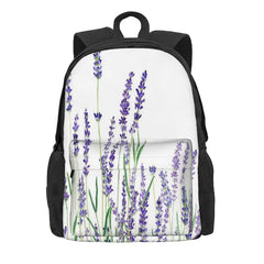 Purple Lavender 1 Backpacks Men's & Women's Bag