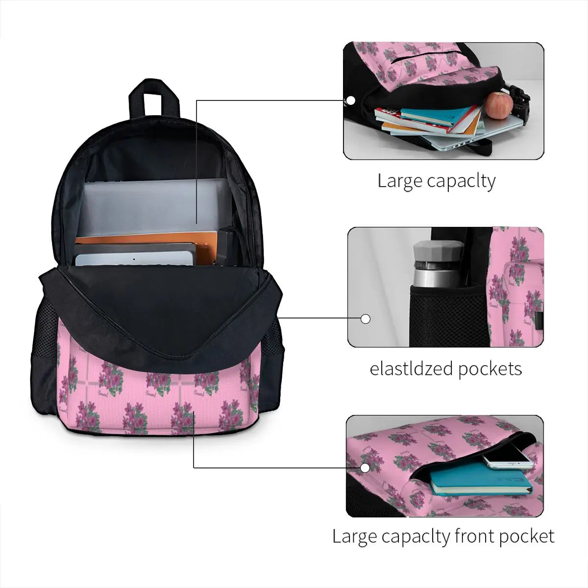Purple Saxifrage Backpacks Men's & Women's Bags