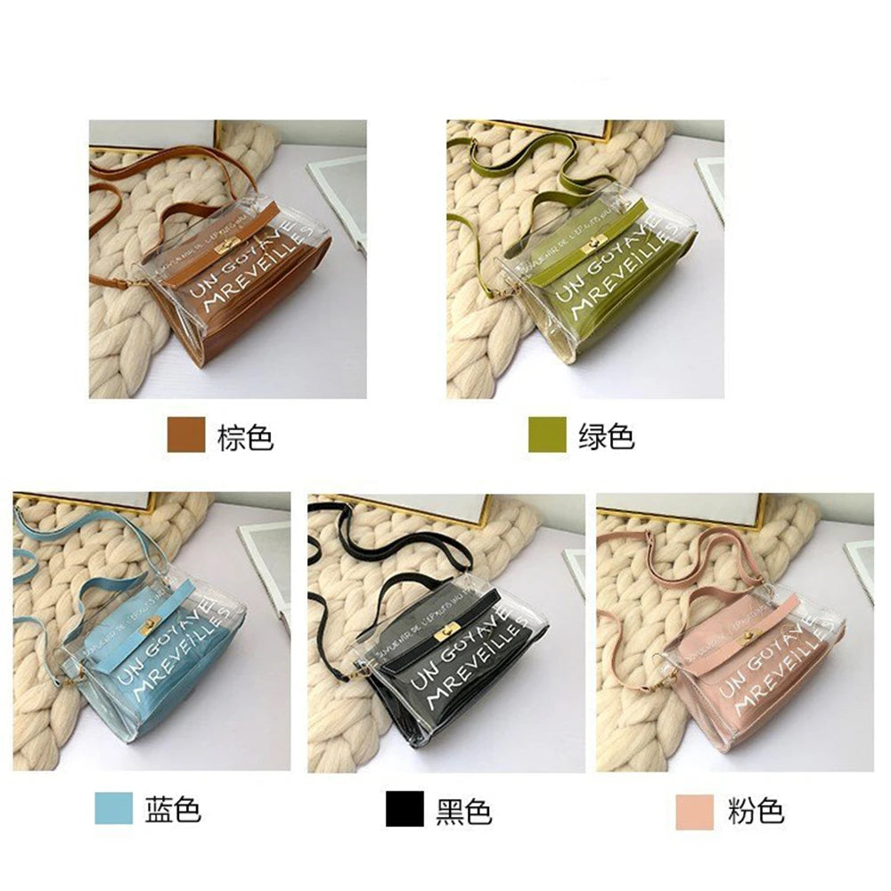 Crocodile Pattern Crossbody Bag Leather Messenger for Women