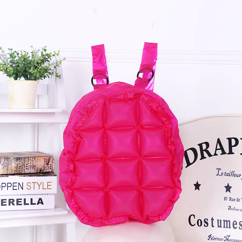 Waterproof PVC Beach Bag Inflatable Children's Schoolbag Women's Backpack