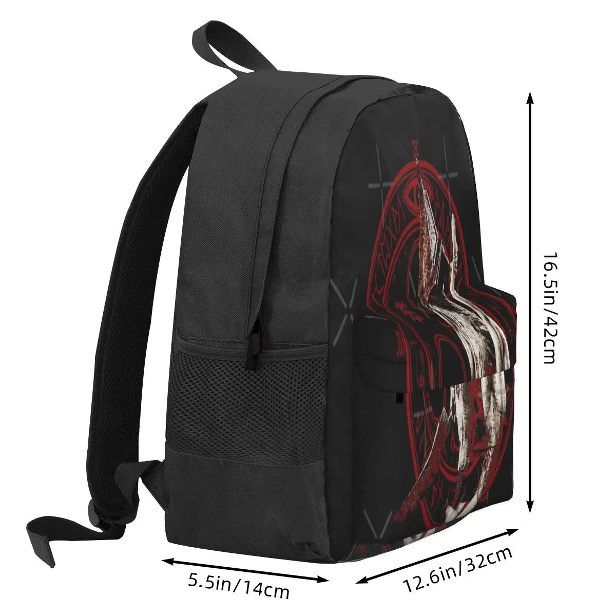 Pyramid Head Backpacks Men's Anime School Backpacks