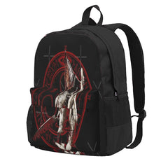 Pyramid Head Backpacks Men's Anime School Backpacks