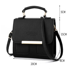 Women's Winter Style Leather Shoulder Bag