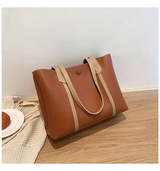 Winter Style Texture Large-capacity Bag One-shoulder Portable