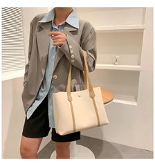Winter Style Texture Large-capacity Bag One-shoulder Portable