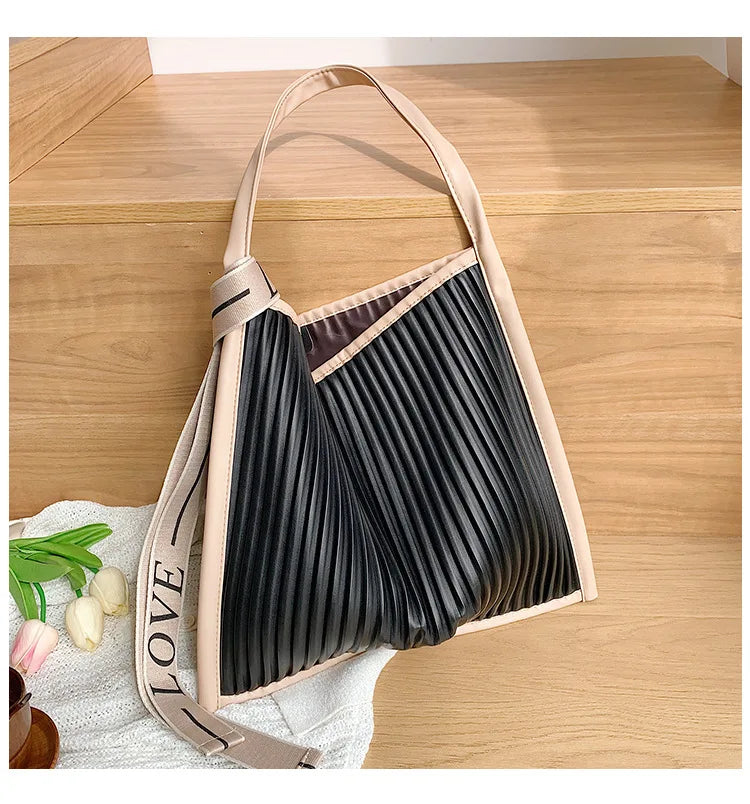 Winter Niche Shoulder Tote Handbag Lightweight Underarm Bag