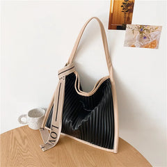Winter Niche Shoulder Tote Handbag Lightweight Underarm Bag