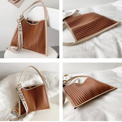 Winter Niche Shoulder Tote Handbag Lightweight Underarm Bag