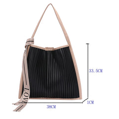 Winter Niche Shoulder Tote Handbag Lightweight Underarm Bag