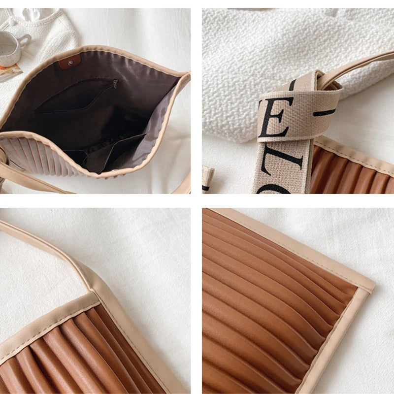 Winter Niche Shoulder Tote Handbag Lightweight Underarm Bag