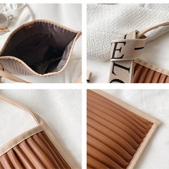 Winter Niche Shoulder Tote Handbag Lightweight Underarm Bag