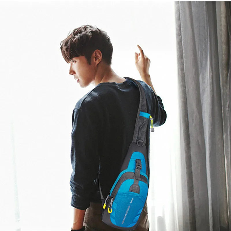 Men Women Bag Loves' Crossbody Bag Leisure Waterproof Chest Waist Pack Couple Sh