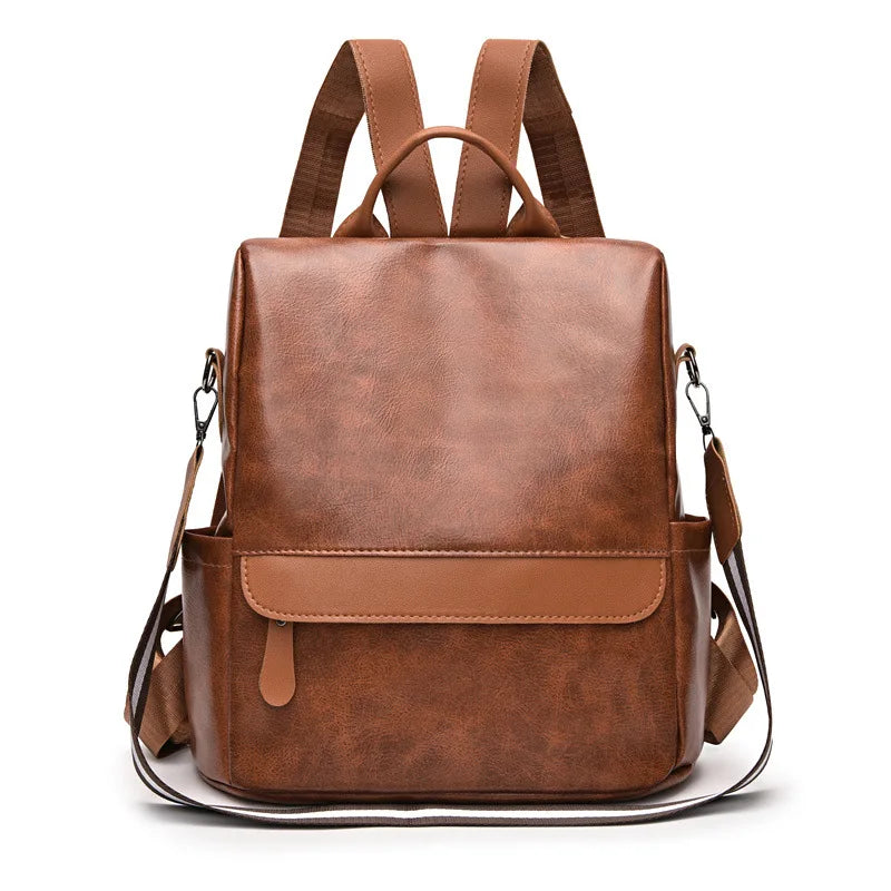QiaoSanSan Retro Female Single-shoulder Messenger Bag Three-purpose Bag
