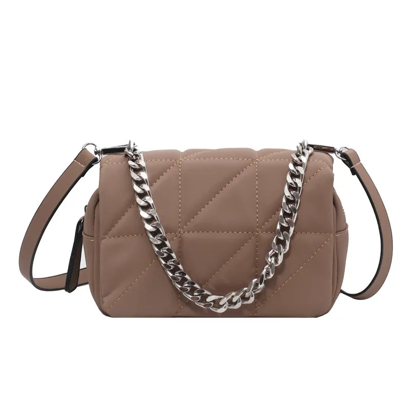 Qiaoduo Mini Shoulder Bag Nylon Crossbody Satchel Chain Clutches