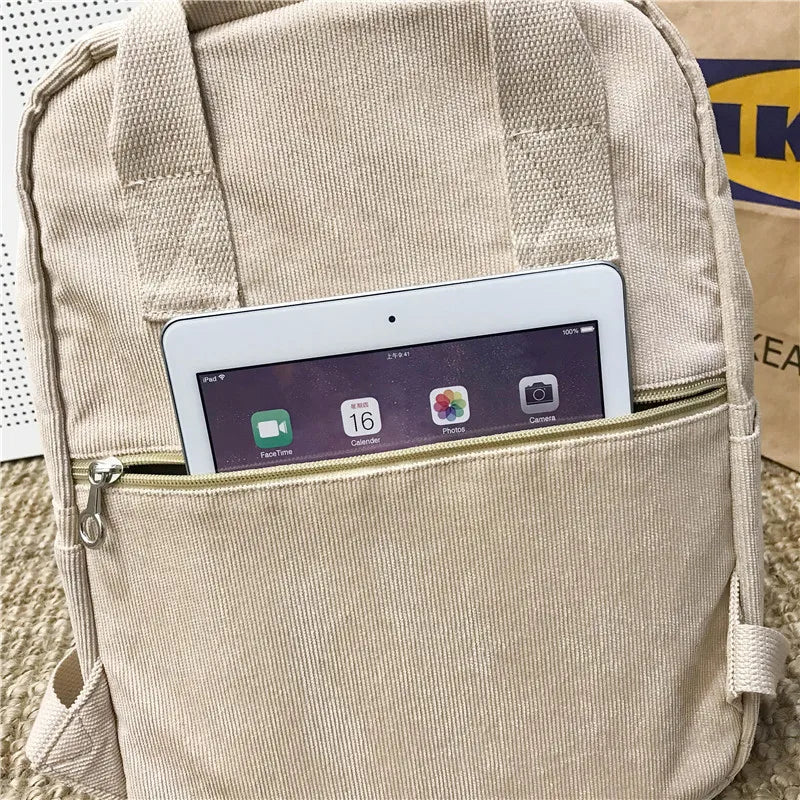 Qiaoduo Female Backpack College School Bagpack